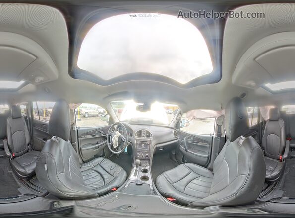 5GAKVCKD1HJ193357 2017 BUICK ENCLAVE Белый Панорамный вид салона 360°