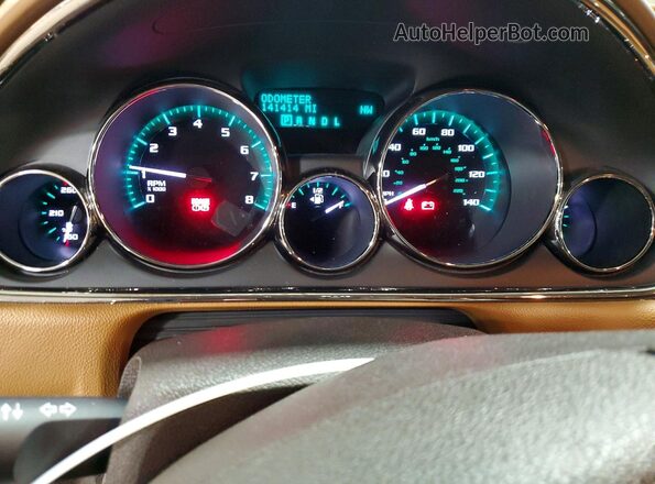 5GAKVCKD1HJ331172 2017 BUICK ENCLAVE Белый Вид щитка приборов