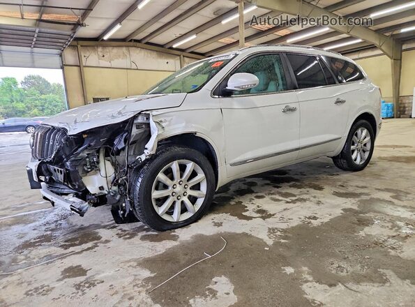 5GAKVCKD2HJ252884 2017 BUICK ENCLAVE Белый Передняя левая четверть