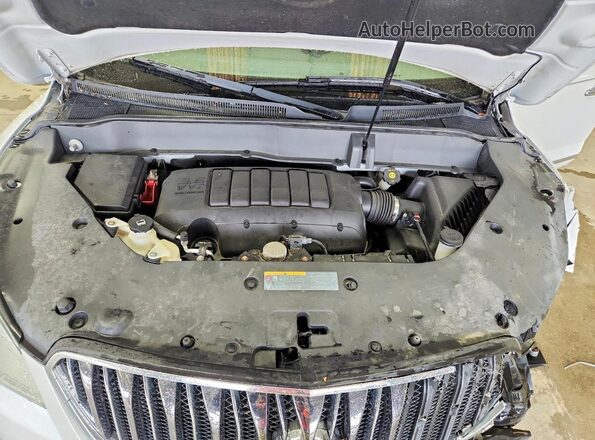 5GAKVCKD2HJ252884 2017 BUICK ENCLAVE Белый Вид подкапотного пространства