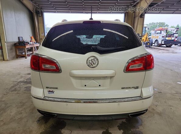 5GAKVCKD2HJ252884 2017 BUICK ENCLAVE Белый Вид сзади