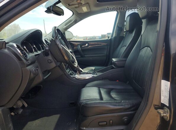 5GAKVCKD4HJ264230 2017 BUICK ENCLAVE Black Widok wnętrza z przodu
