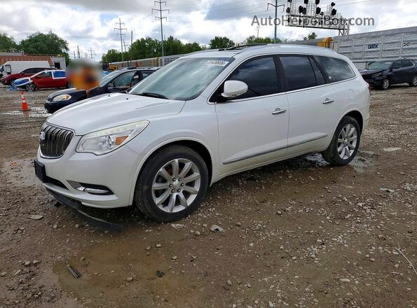 5GAKVCKD7GJ206935 2016 BUICK ENCLAVE Белый Передняя левая четверть