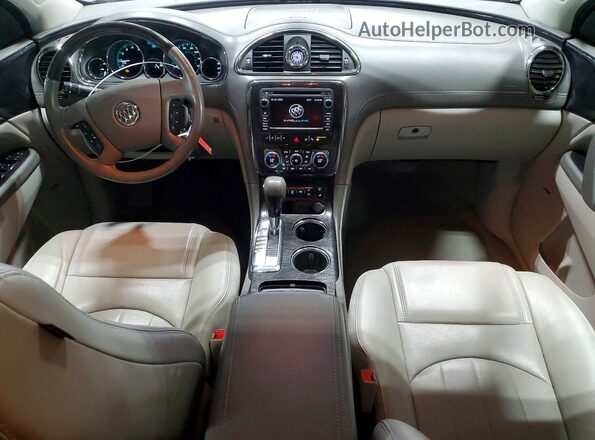 5GAKVCKD8HJ246734 2017 BUICK ENCLAVE White Вид панелі приладів