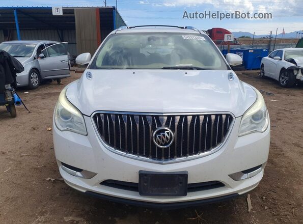 5GAKVCKDXGJ275330 2016 BUICK ENCLAVE Белый Вид спереди
