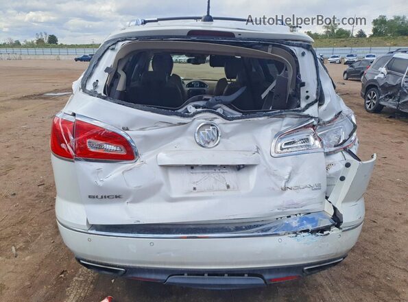 5GAKVCKDXGJ275330 2016 BUICK ENCLAVE Белый Вид сзади