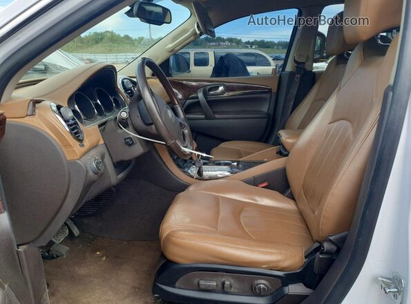5GAKVCKDXGJ275330 2016 BUICK ENCLAVE Белый Вид салона спереди