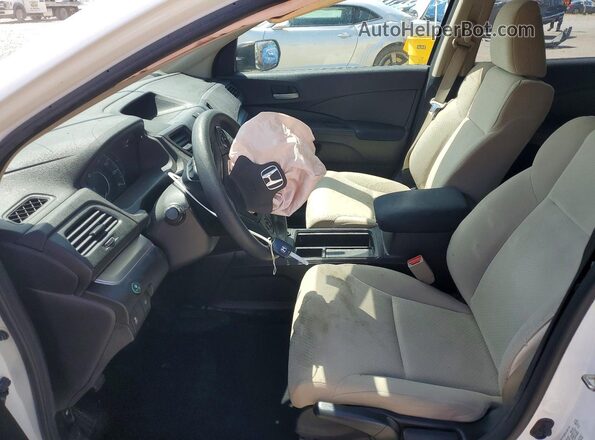 5J6RM3H46GL012869 2016 HONDA CR-V White Սալոնի դիմացի տեսք
