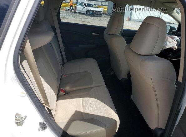 5J6RM3H46GL012869 2016 HONDA CR-V White Հետևի նստատեղերի տեսք