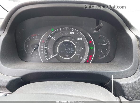 5J6RM3H53GL019450 2016 HONDA CR-V Белый Вид задних сидений
