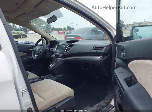 5J6RM3H53GL019450 2016 HONDA CR-V Белый Вид салона спереди