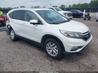 2016 Honda Cr-v Ex-l White vin: 5J6RM3H72GL023023