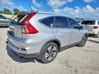 2016 Honda Cr-v Touring Серебряный vin: 5J6RM3H91GL006733