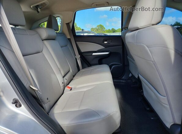 5J6RM3H91GL006733 2016 HONDA CR-V Серебряный Вид задней части салона