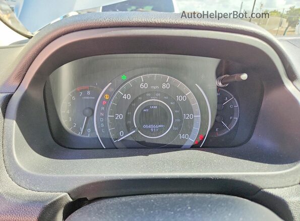 5J6RM3H91GL006733 2016 HONDA CR-V Серебряный Вид щитка приборов