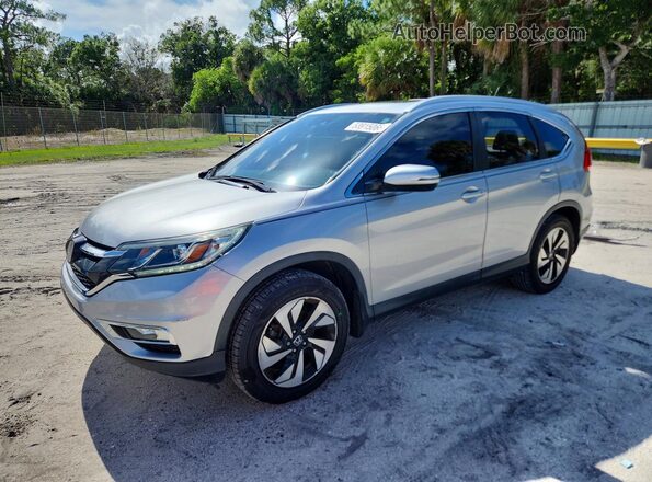 5J6RM3H91GL006733 2016 HONDA CR-V Серебряный Передняя левая четверть
