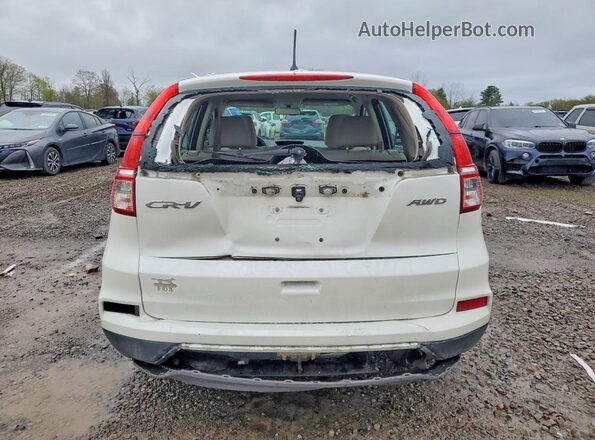 5J6RM4H31GL077030 2016 HONDA CR-V Белый Вид сзади