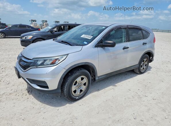 5J6RM4H32GL089767 2016 HONDA CR-V Silver Front left