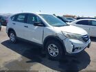 2016 Honda Cr-v Lx White vin: 5J6RM4H33GL002555