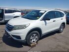 2016 Honda Cr-v Lx White vin: 5J6RM4H33GL002555