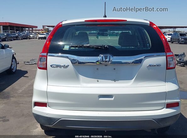 5J6RM4H33GL002555 2016 HONDA CR-V White 