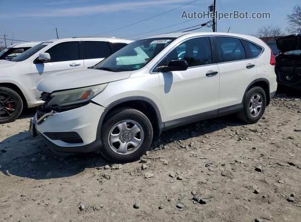 5J6RM4H34GL018151 2016 HONDA CR-V White Передня ліва чверть