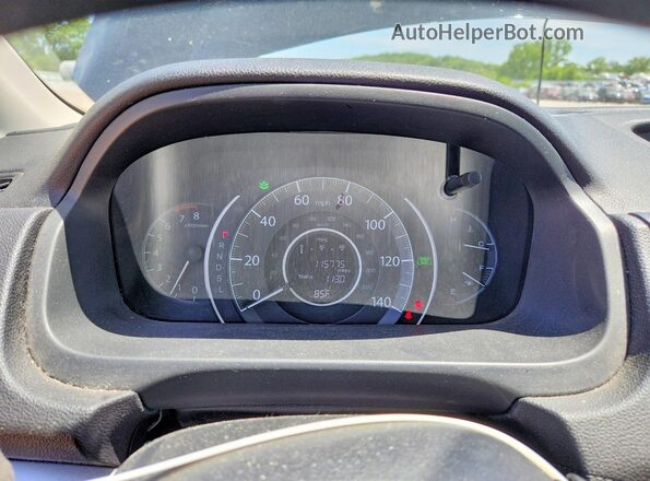 5J6RM4H35GL058108 2016 HONDA CR-V Black Widok zestawu wskaźników