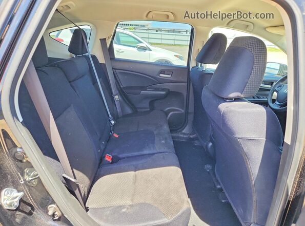 5J6RM4H35GL058108 2016 HONDA CR-V Black Widok wnętrza z tyłu