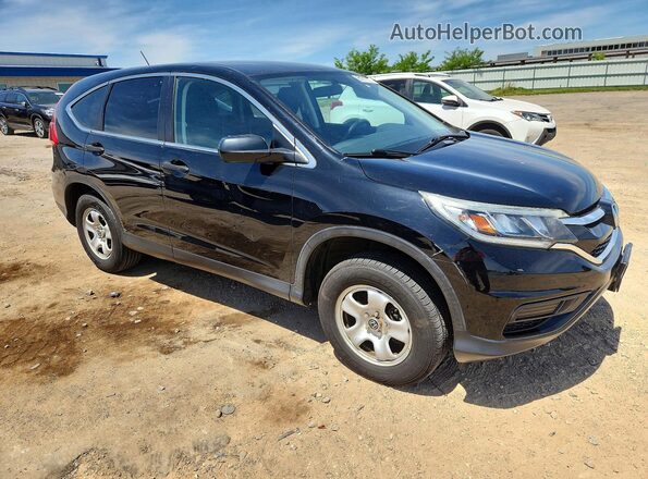 5J6RM4H35GL058108 2016 HONDA CR-V Black Przód prawy