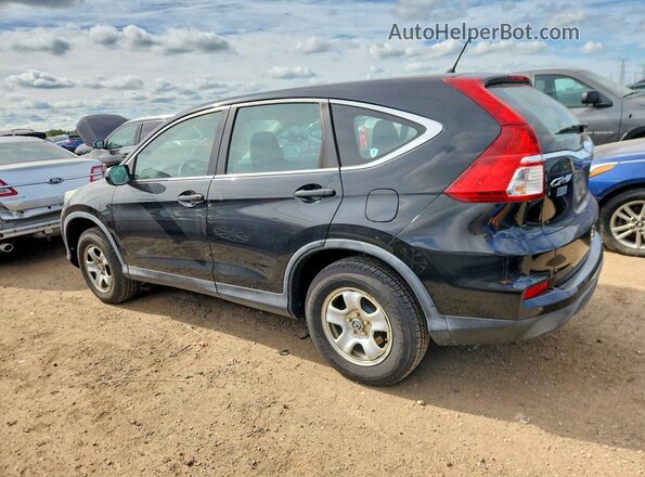 5J6RM4H38GL049581 2016 HONDA CR-V Black Հետևի ձախ