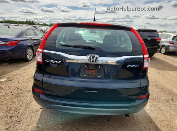 5J6RM4H38GL049581 2016 HONDA CR-V Black Հետևի տեսք