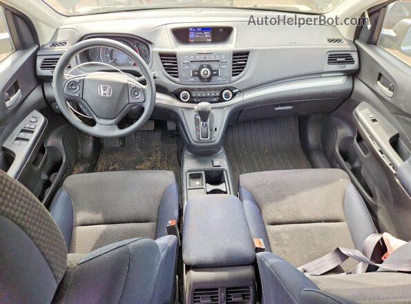 5J6RM4H38GL049581 2016 HONDA CR-V Black Առջևի վահանակի տեսք