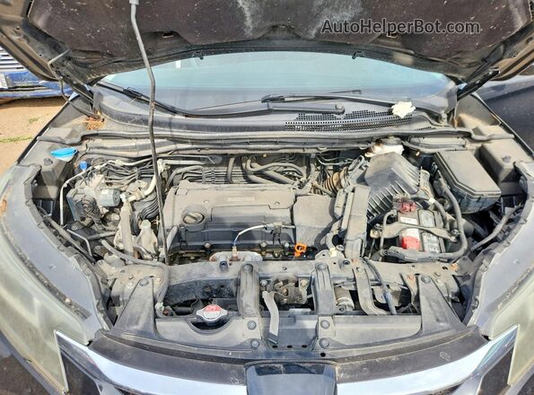 5J6RM4H38GL049581 2016 HONDA CR-V Black Սալոնի հետևի տեսք