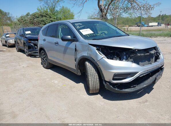 5J6RM4H49GL038601 2016 HONDA CR-V Серебряный Передняя правая четверть