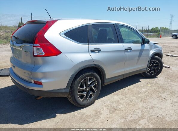 5J6RM4H49GL038601 2016 HONDA CR-V Серебряный Задняя правая четверть