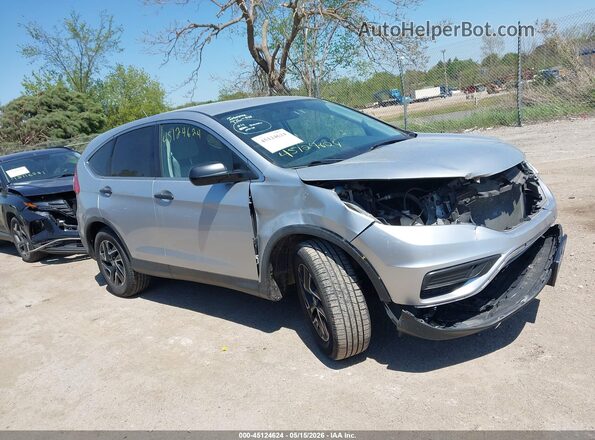 5J6RM4H49GL038601 2016 HONDA CR-V Серебряный Вид задней части салона