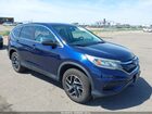2016 Honda Cr-v Se Blue vin: 5J6RM4H49GL077737