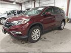 2016 Honda Cr-v Ex Красный vin: 5J6RM4H53GL137200