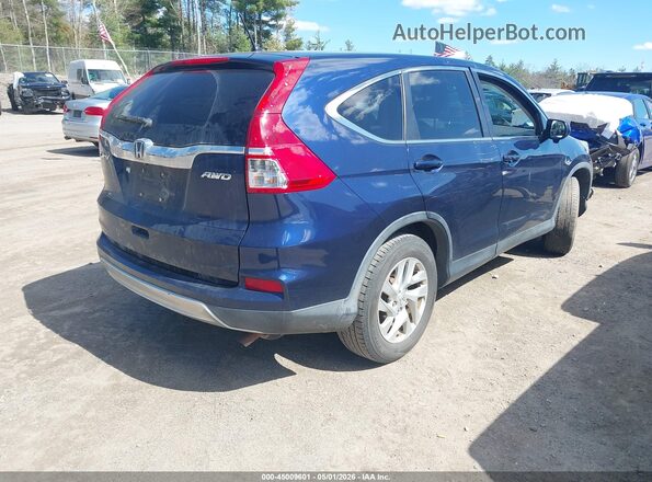 5J6RM4H58GL045936 2016 HONDA CR-V Синий Задняя правая четверть