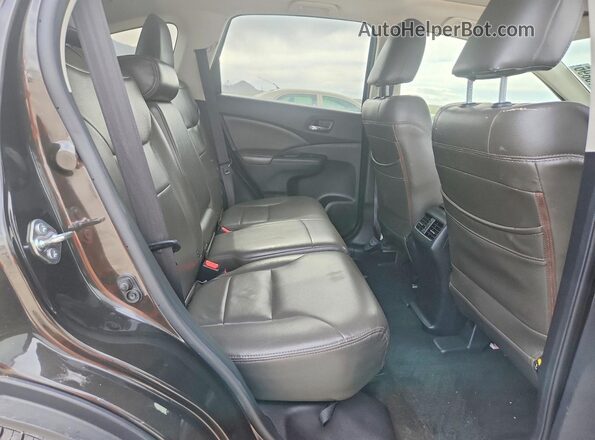 5J6RM4H5XGL049079 2016 HONDA CR-V Черный Вид задней части салона