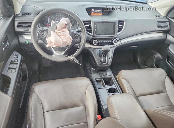 5J6RM4H5XGL049079 2016 HONDA CR-V Черный Вид панели приборов