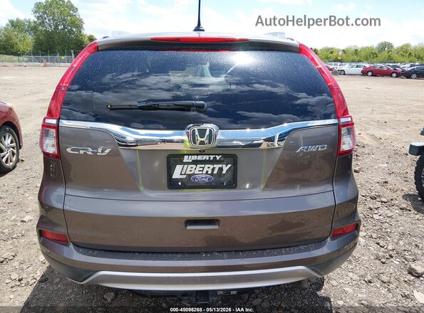 5J6RM4H70GL062649 2016 HONDA CR-V Brown 