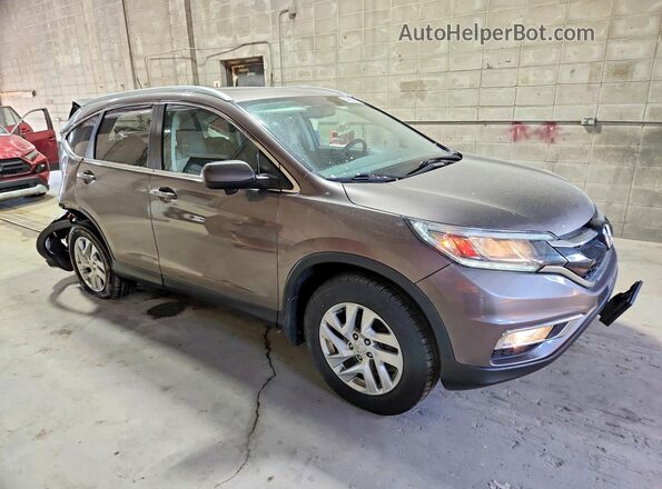 5J6RM4H70GL108111 2016 HONDA CR-V Gray Przód prawy