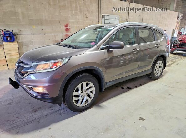 5J6RM4H70GL108111 2016 HONDA CR-V Gray Przód lewy