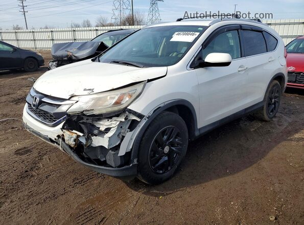 5J6RM4H71GL008308 2016 HONDA CR-V White Առջևի ձախ երեք քառորդ տեսարան