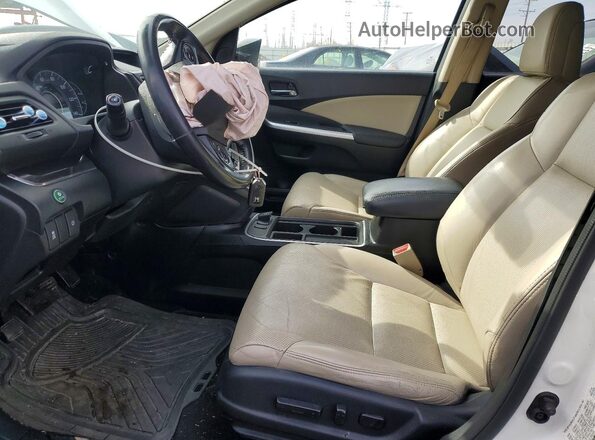 5J6RM4H71GL008308 2016 HONDA CR-V White Սալոնի դիմացի տեսք