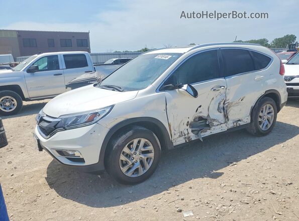 5J6RM4H76GL051851 2016 HONDA CR-V White Przód lewy