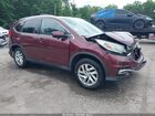 2016 Honda Cr-v Ex-l Burgundy vin: 5J6RM4H77GL005607