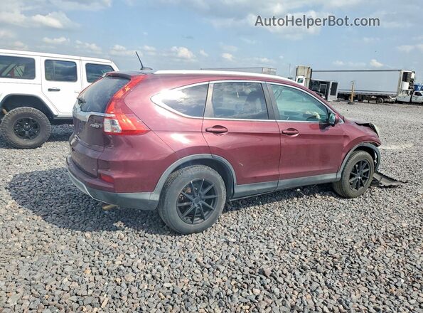 5J6RM4H77GL060820 2016 HONDA CR-V Maroon Trasero derecho