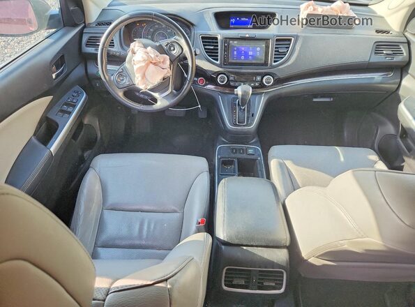 5J6RM4H77GL060820 2016 HONDA CR-V Maroon Vista del salpicadero